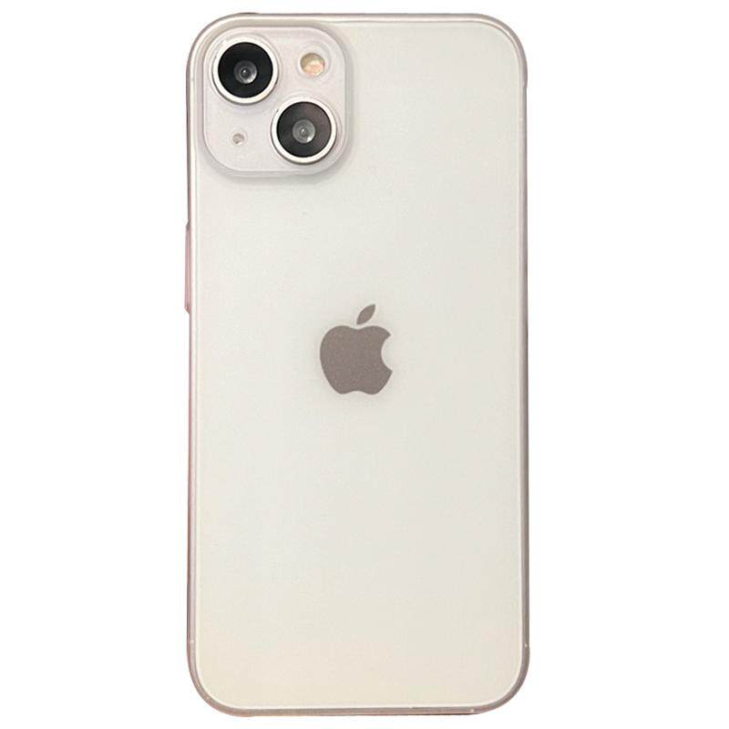 佳子秀轻薄磨砂适用iphone13手机壳透明苹果15保护套14pro直边17pro简约iphone12情侣16proma