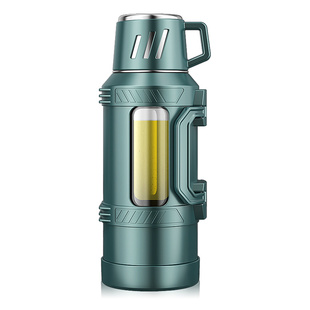 玻璃杯水杯耐高温超大号大容量带把手外出携带2026新款2000ml/3升