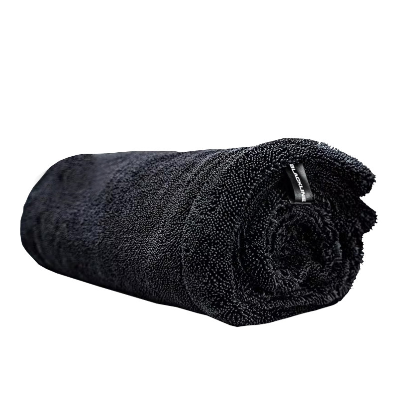 韩国小辫子双层收水毛巾加捻布吸水不掉毛汽车擦车巾洗车专用毛巾