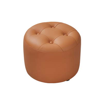 罗兰生态真皮通用简约茶几矮凳