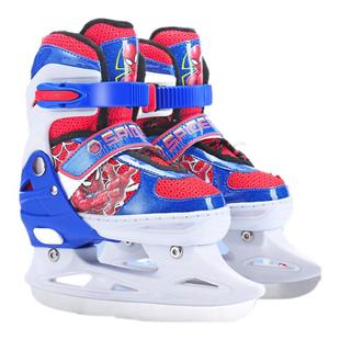 冰刀鞋儿童男童女孩初学者球刀鞋滑冰鞋专业花样溜冰鞋可调