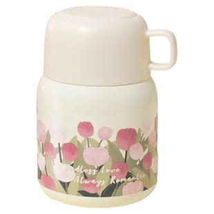 进焖烧杯口316不锈钢便携宽口500ml银耳羹专用保温焖烧壶2025新款