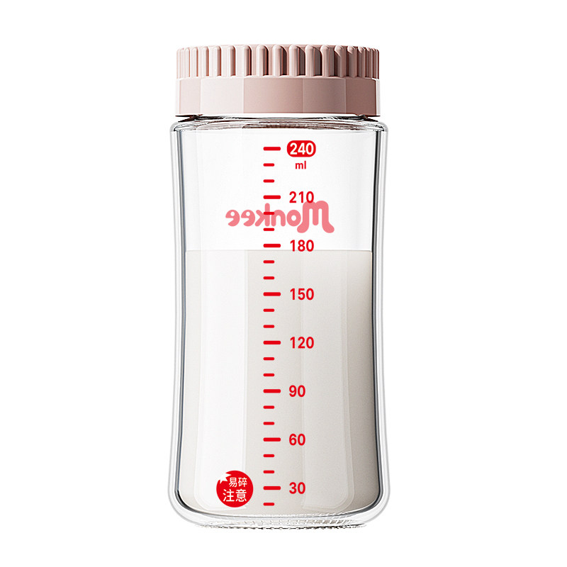 玻璃储奶瓶母乳储存适配贝亲奶嘴