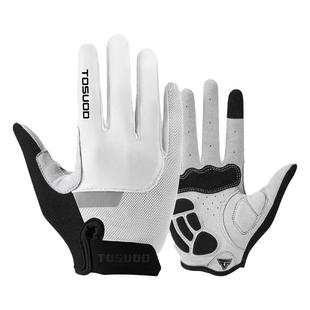 塔斯队长骑行手套长指山地公路自行车男女秋冬季防滑减震透气装备