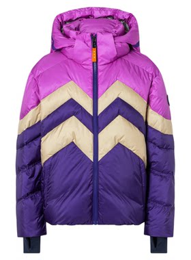 【W系列】BOGNER博格纳秋冬MADDY-D儿童时尚连帽拼色滑雪服
