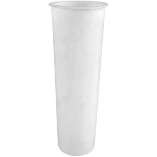 食品级加厚耐腐蚀带盖细高塑料水桶加长加深耐摔瘦高测试牛筋圆桶