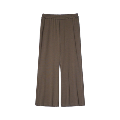 安妮森林纸片人休闲八分针织裤