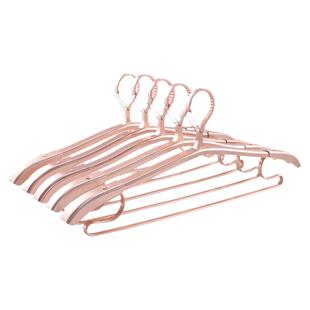 太空铝合金高楼防风衣架防掉落吹走自动卡扣室外晒晾衣撑衣架挂钩