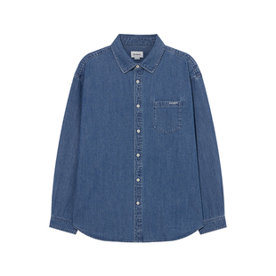 【英宇同款】COVERNAT韩国衬衫男2025新款秋季宽松长袖休闲衬衫