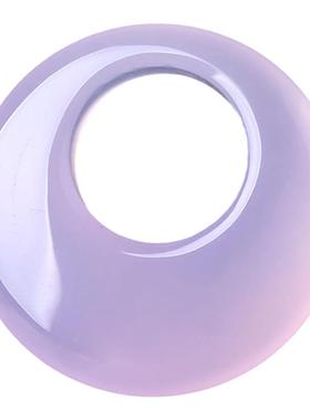 平安扣项链粉玉髓挂件吊坠