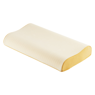 nittaya牛奶吐司枕泰国进口乳胶护颈椎助力睡眠枕头单人天然防螨