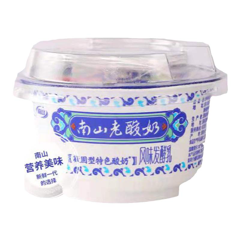 新希望南山老酸奶凝固型特色风味发酵乳8杯装