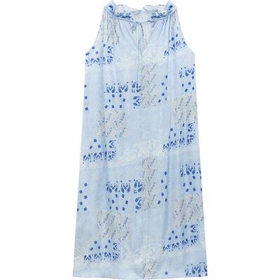 【播奥莱】播 bo 商场同款浪漫系带连衣裙长裙BDR2LD2941