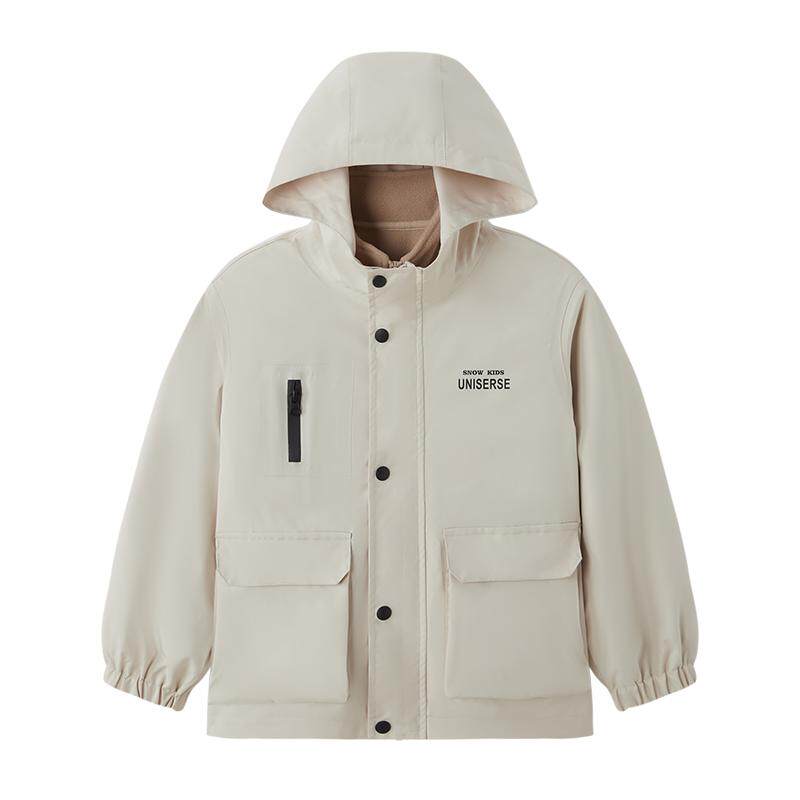 【三合一冲锋衣】雪中飞kids儿童外套男童女童户外可拆卸外套