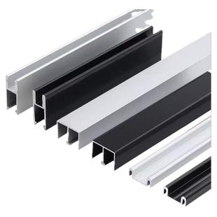 5mm玻璃轨道三件套移门展示柜橱柜书柜等滑道滑轨趟门推拉门配件