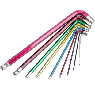 EIGHT日本百利内六角扳手单个加长6角六棱螺丝刀进口原装工具3mm