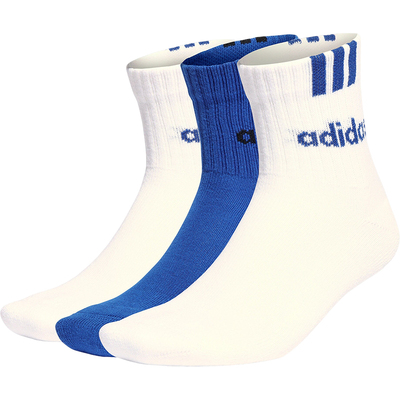 Adidas阿迪达斯男女低筒袜三双装