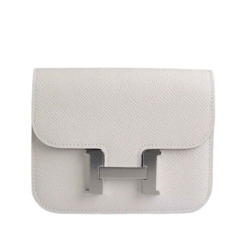 95新HERMES爱马仕CONSTANCE SLIM 康康EPSOM皮钱二手奢侈品包包