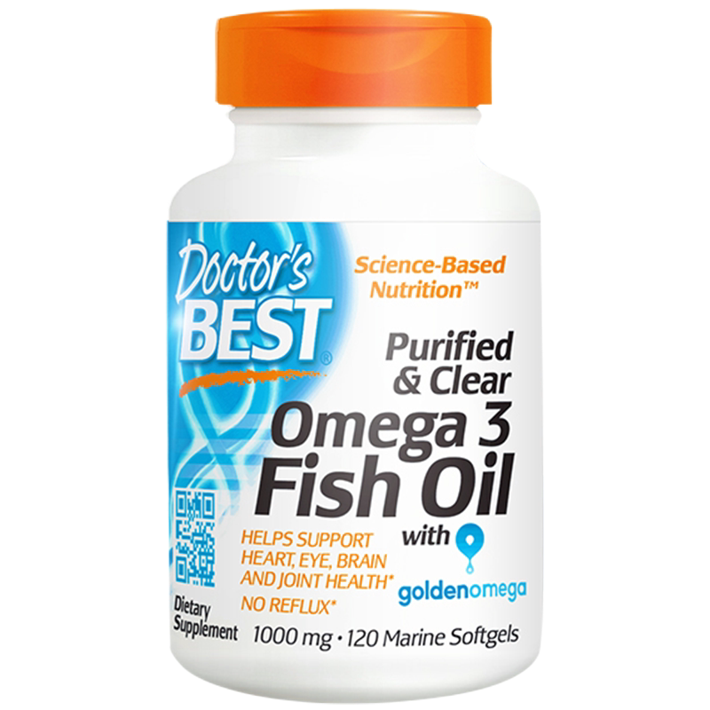 多特倍斯金达威深海鱼油软胶囊欧米伽omega3美国进口1000mg*120粒