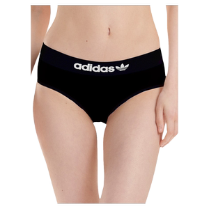 Adidas 阿迪达斯官方三叶草女内裤秋冬全包臀弹力薄三角2条装