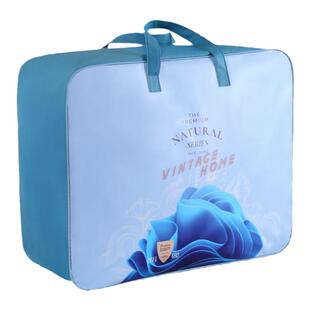 冬被钢丝包棉被包装袋家纺覆膜无纺布背面透明收纳袋礼品袋