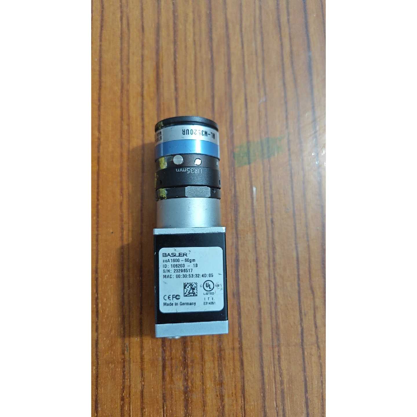 【议价-可维修】巴斯乐相机镜头acA一1600一60gm 全新/二手均有货
