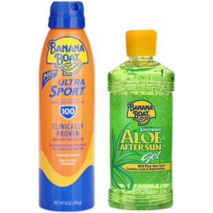 美国Banana boat香蕉船SPF100高倍运动防晒喷雾+晒后修护防水防汗