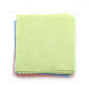 包邮盒装100张4个色太阳眼镜布超细纤维专用镜头擦拭布清洁防尘布