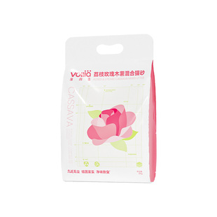 维利亚木薯猫砂优质豆腐沙除臭近无尘不粘底植物防臭混合膨润土矿