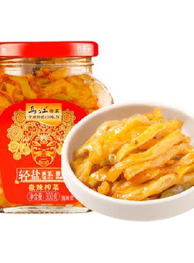 乌江涪陵轻盐微辣榨菜丝300g