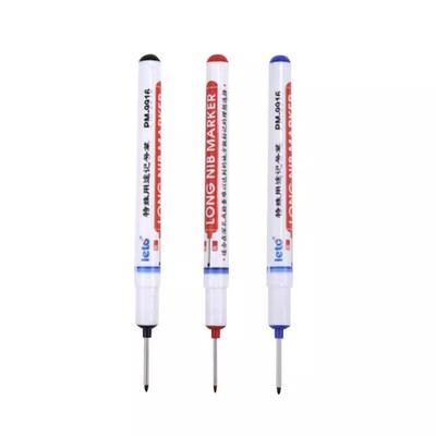 长头记号笔油性木工专用