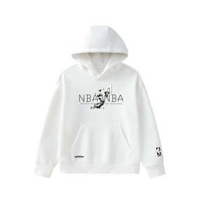 NBA联名儿童运动卫衣中大童2026新款洋气男女童连帽上衣SOFTFIRE