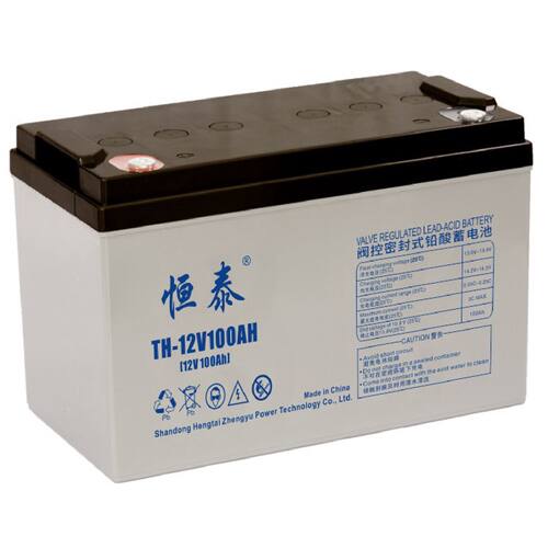 恒泰蓄电池HSG1210012V100AH消防照明EPS直流屏UPS电源配套