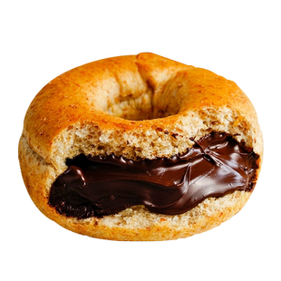 康泉全麦贝果面包无糖精代餐零食低饱腹夹心卡脂欧包减整箱肥早餐