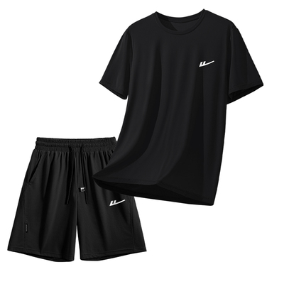 回力夏季套装男2025新款户外运动