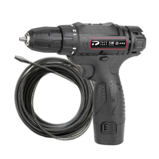 下水道疏通器马桶非神器厕所堵塞专用电动工具一炮通厨房管道弹簧