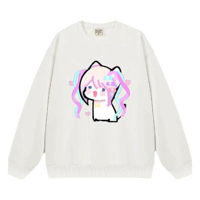 Steam游戏周边主播女孩重度依赖圆领卫衣cos糖糖男女生二次元衣服