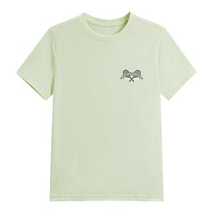 PARFOIS TENNIS女夏季T恤薄款运动短袖针织休闲网球印花上衣百搭