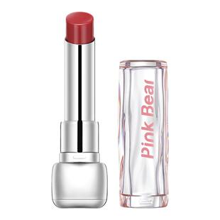 pinkbear水精华糖光口红皮可熊固体唇蜜唇釉s01镜面水光滋润