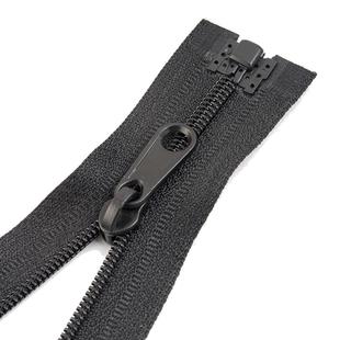 3号尼龙开尾拉链开口可拆卸加厚家服装拉链套袖拉链单头拉锁拉头