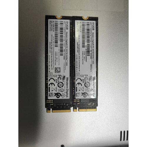 可维修议价  西数SN730SN720各一条512GBM.2NVMeSDBQNTY512G1001