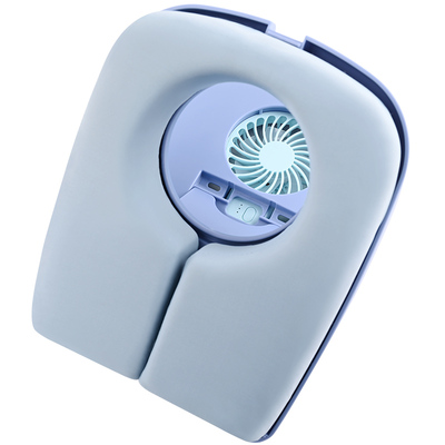 【冰丝带风扇】折叠便携午睡枕