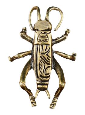 黄铜蜻蜓知了摆件蜜蜂摆件