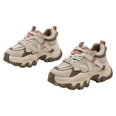 星期六2025新款百搭休闲老爹鞋女