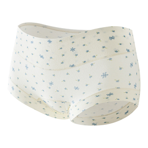 10A抗菌纯棉中高腰平角内裤