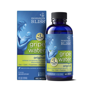 美国Mommy's Bliss妈宝乐婴幼儿Gripe Water肠胃滴剂消化胀气绞痛