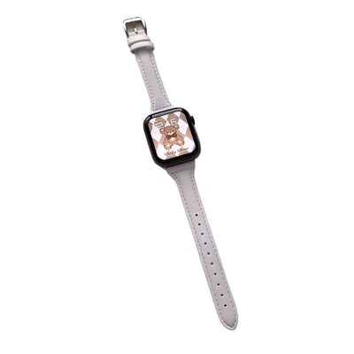 适用于苹果iwatch皮质表带小蛮腰