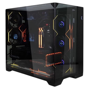 联力包豪斯O11 VISION compact三面玻璃海景房机箱C28内存套餐