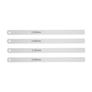 200mm加长版304不锈钢塞尺高精度单片塞规厚薄规气门间隙尺工业型