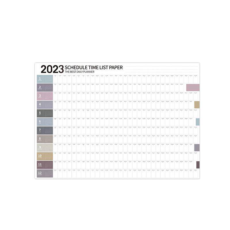 2026年日历365天打卡记事无折痕